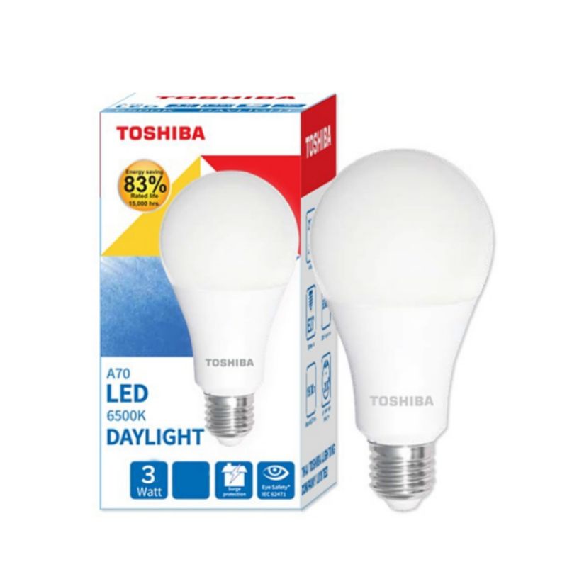 Lampu Bohlam LED Toshiba